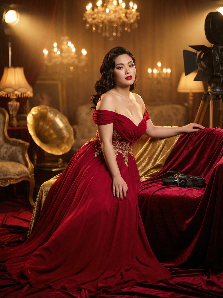 抖音风古典美人影视写真视频